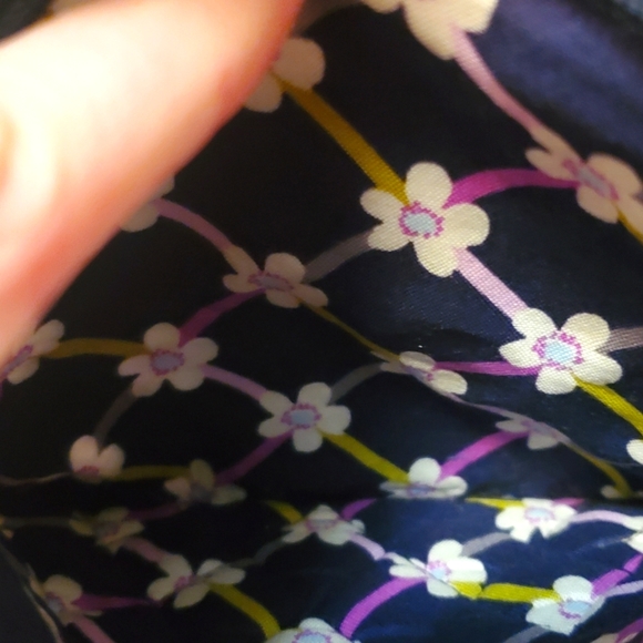 Vera Bradley Mini Hipster Floral Nightingale EUC - Picture 5 of 9